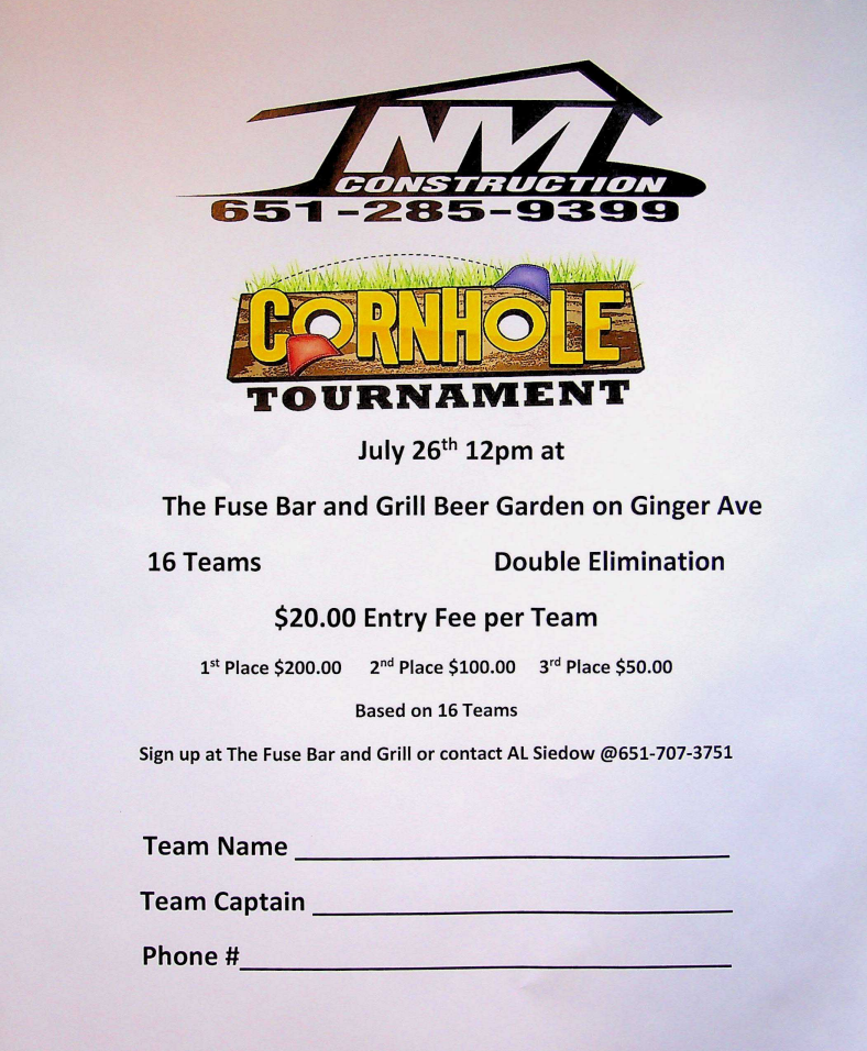 Cornhole flyer