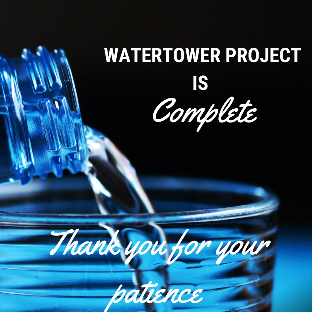Water Tower Update