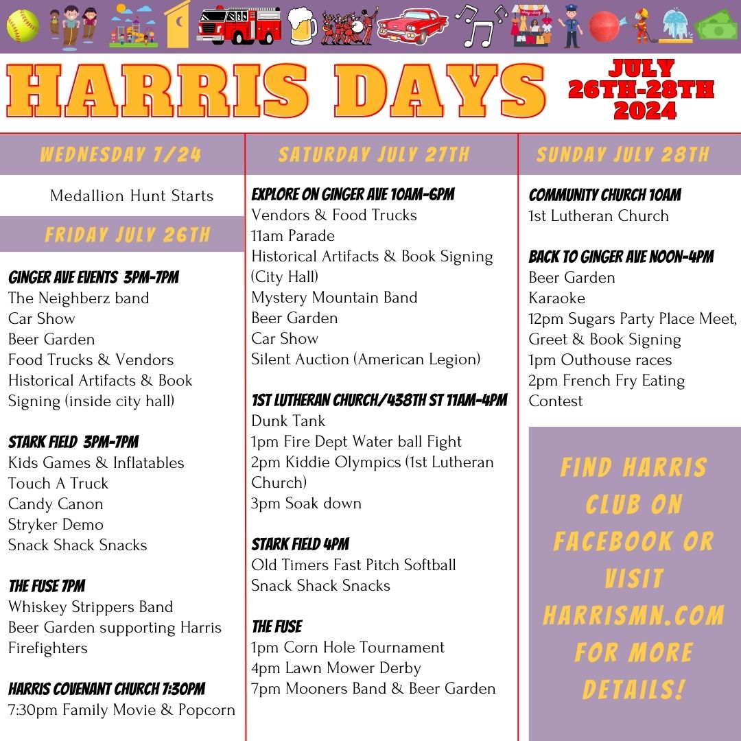 Harris Days Line up 2024